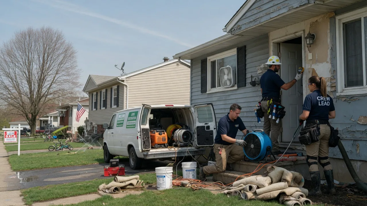 Flood Cleanup in Lyons, OH near me