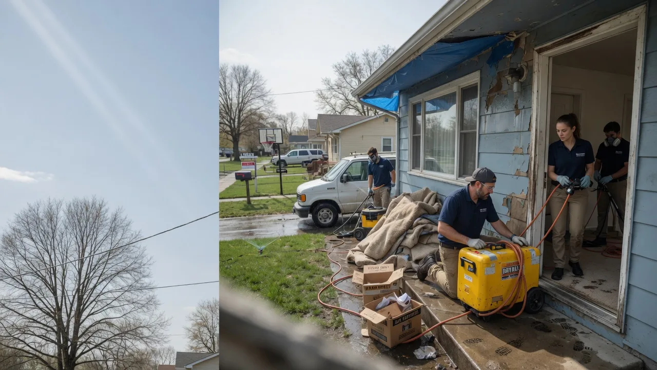 Basement Flood Cleanup in Lyons, OH near me